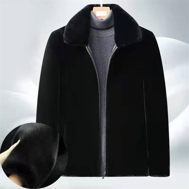 2025新款仿皮草不掉毛内加绒外套批30，女装短外套，电商B251A(原星座301D-4)