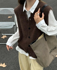 2025年秋季时尚百搭通勤简约休闲马甲，女装马甲，美轩羊绒