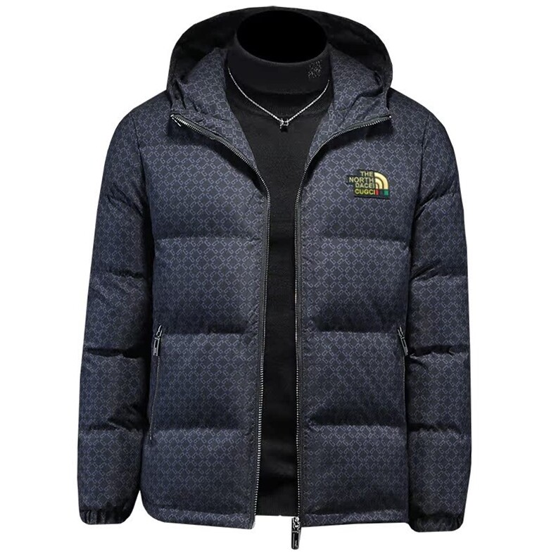 2025冬季新款男士连帽棉服6077-72699-P180假模,男装棉衣,钱塘6015（原D203）