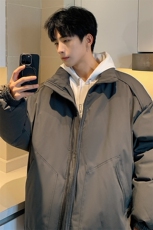 深度库存棉衣男宽松面包服防风防水加厚棉袄DSA157B-M8822-P80，男装棉衣，电商A157B