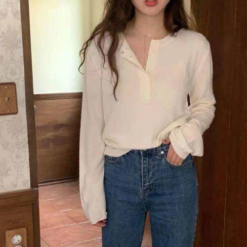 2021春季韩时髦针织上衣，女装，LMNC