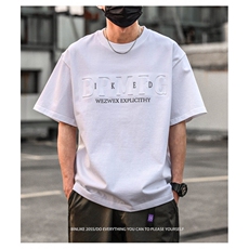 网络图现货新款男士潮牌钢印短袖T恤情侣半袖RT508-P50，男装T恤，星座1005-4