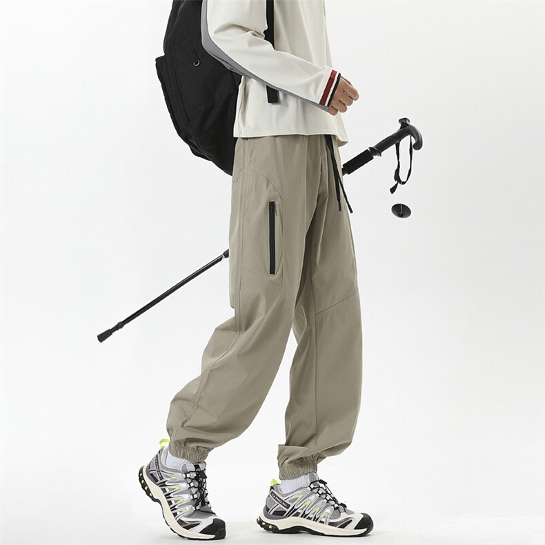 25年春款户外冲锋裤三防面料束脚工装裤现货C323-1-C7811-TP35，男装工装外套，电商C323-1