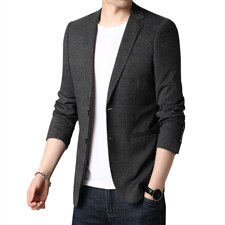 YT2027主推2021秋季新款西装男西服简约外套商务休闲P155，男装西服，电商B360