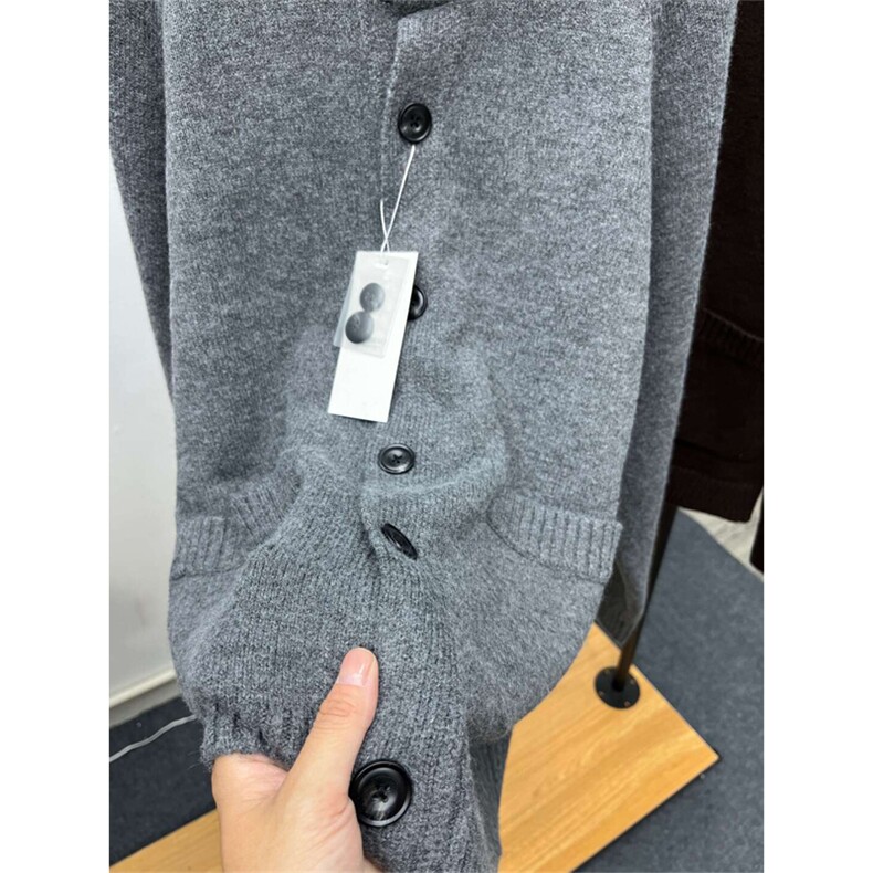 高品舒芙蕾针织开衫高领毛衣毛衫绵羊毛宽松上衣男女A1085-P85,男装针织衫/毛衣,星座1505