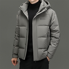 DF23925钱塘2020-2商务休闲百搭冬季厚款连帽中年男士羽绒服P285，男装羽绒服，钱塘207-2