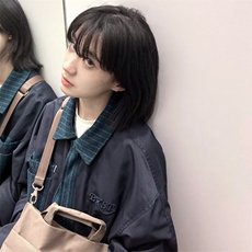 复古宽松格子拼接工装夹克字母刺绣男女可穿棒球服外套JK0631P65，男装夹克，星座1013-1