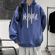 连帽卫衣男大码胖子帽衫大号运动服WY2425-P35，男装卫衣，电商A040