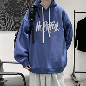 连帽卫衣男大码胖子帽衫大号运动服WY2425-P35图片