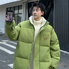 ！2023冬季新款男士立领棉衣百搭加绒加厚棉服外套MY117P70，男装棉衣，电商B220