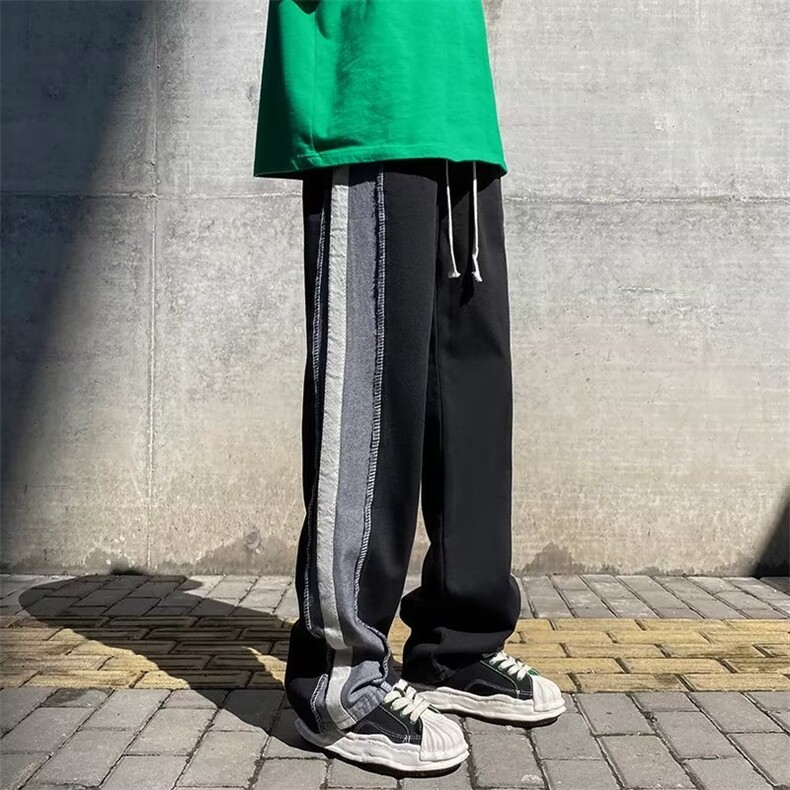 牛仔裤男秋季潮大码休闲裤子高街NK626P43,男装牛仔裤,星座1116-2