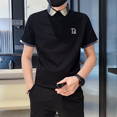 原版质量2025夏季短袖T恤翻领经典款Polo衫9982-P45，男装T恤，电商D342