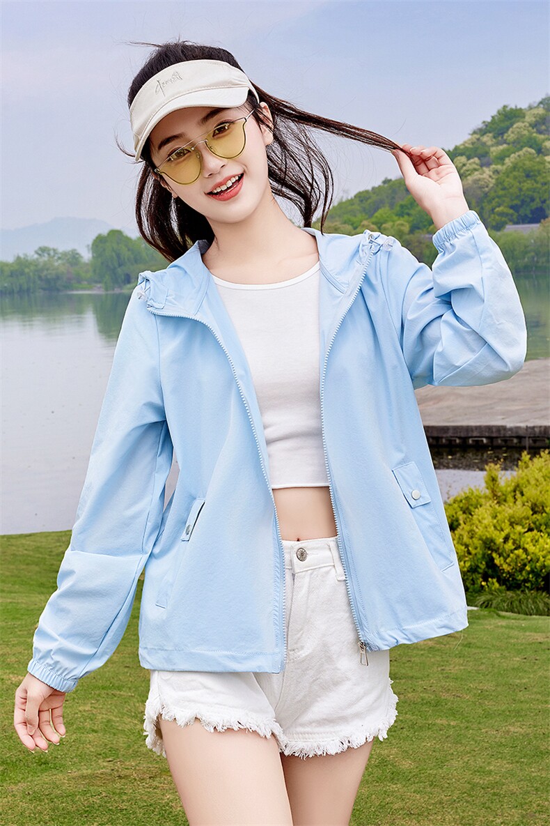 现货！！防晒衣女2024夏季新款时尚透气防晒衫薄外套,女装防晒衣,以桐