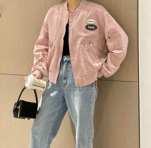 春季棒球服，，女装，玉米青豆