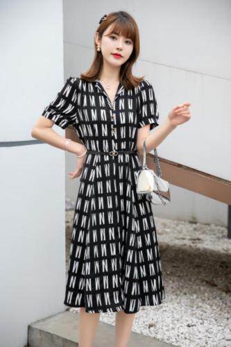 现货供应：南韩丝连衣裙M一XXL，女装连衣裙，拉思维加丝