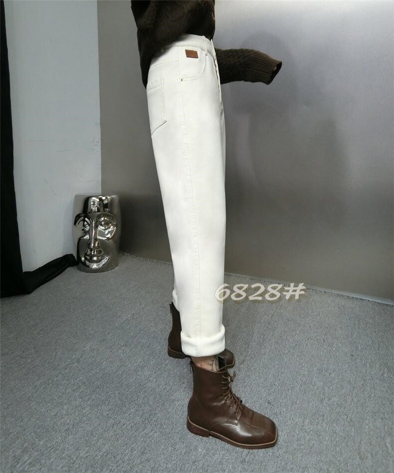 加绒休闲裤，女装休闲裤，欧夏丽