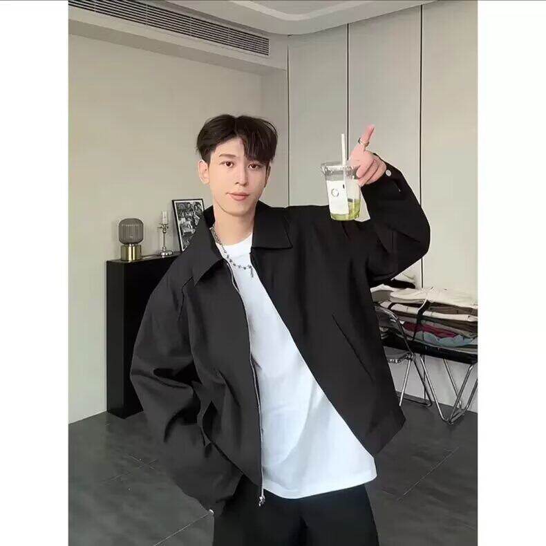 【有货】DXZ121-批65小众垫肩西装夹克外套男春秋款复古行政夹克,男装夹克,星座603-2