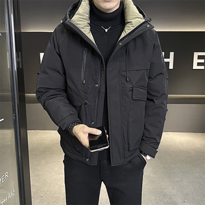 标男士冬装连帽工装加厚外套 羽绒服516/916-P188图片