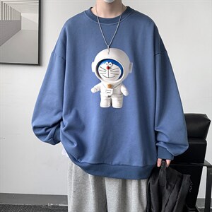 圆领卫衣男大码加厚加绒长袖t恤男S6233-P28 加绒款-P33图片
