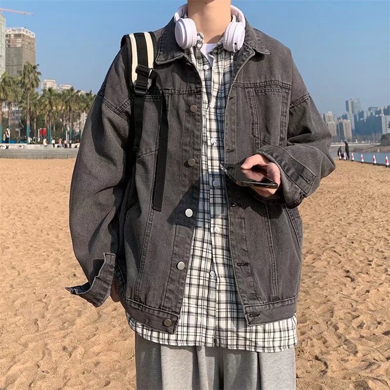 男春季新款牛仔夹克外套JK0458P60,男装夹克,星座1116-2