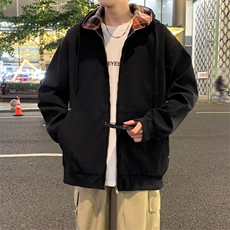 2025春季新款夹克男工装青少年宽松外套冲锋衣A02517-P85，男装夹克，星座308B-2