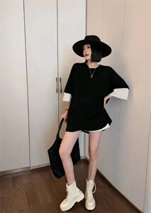 简约风卫衣图片