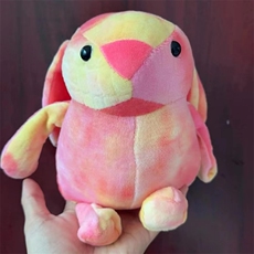 威威毛绒玩具 扎染尼尼兔
