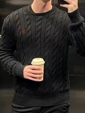 2025年秋季新款百搭男士毛衣，男装针织衫/毛衣，浩新羊绒