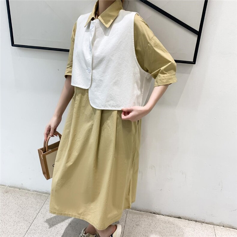 夏季连衣裙，女装连衣裙，戈朴