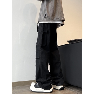 气质原宿新款日系潮流复古工装裤男春秋季男装休闲裤 GK4550-P50图片