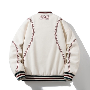 188元  美式复古棒球棉服运动休闲学院风  313B-GF059棉-P135图片
