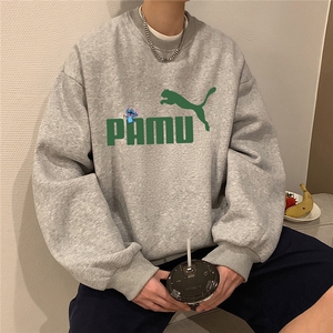 圆领卫衣男大码加厚长袖t恤男2024春S6227-P28图片
