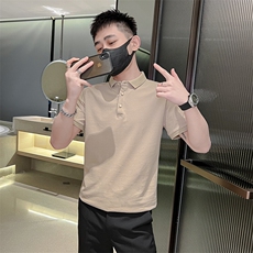 TX02-特P38男T恤夏季短袖半袖新款上衣夏装半截袖POLO衫7色可选，男装T恤，电商D327