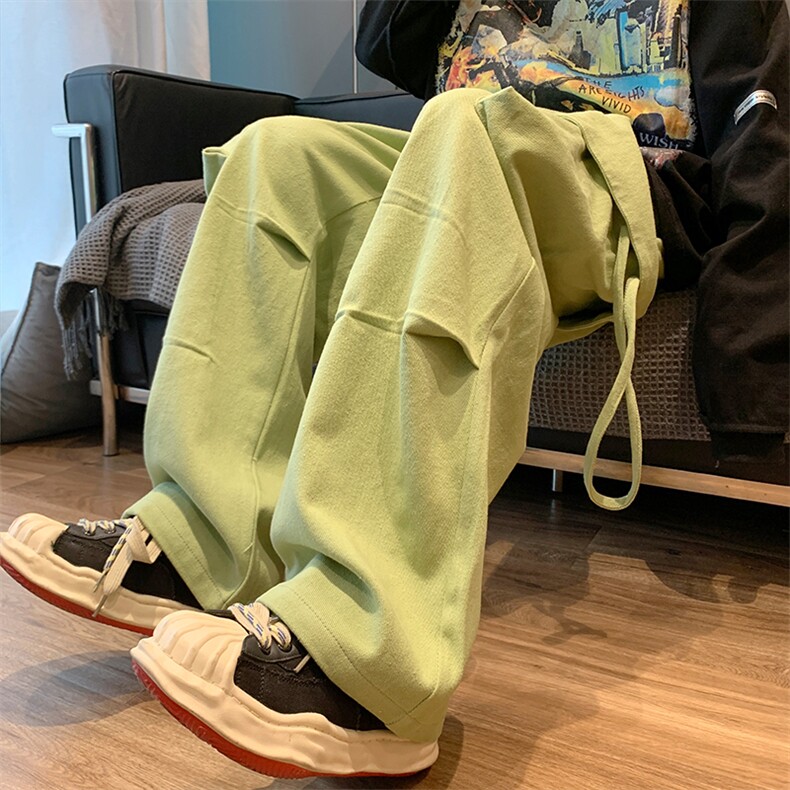 2026秋季美式高街多口袋水洗棉复古直筒工装裤XZ211-1-K2202-P65，男装工装外套，星座211-1