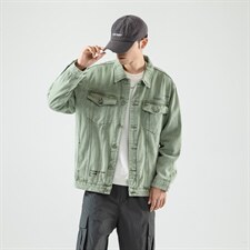 jk687-p95--限价128无影墙牛仔夹克肥仔秋款量足绣花印花大码，男装夹克，星座103A