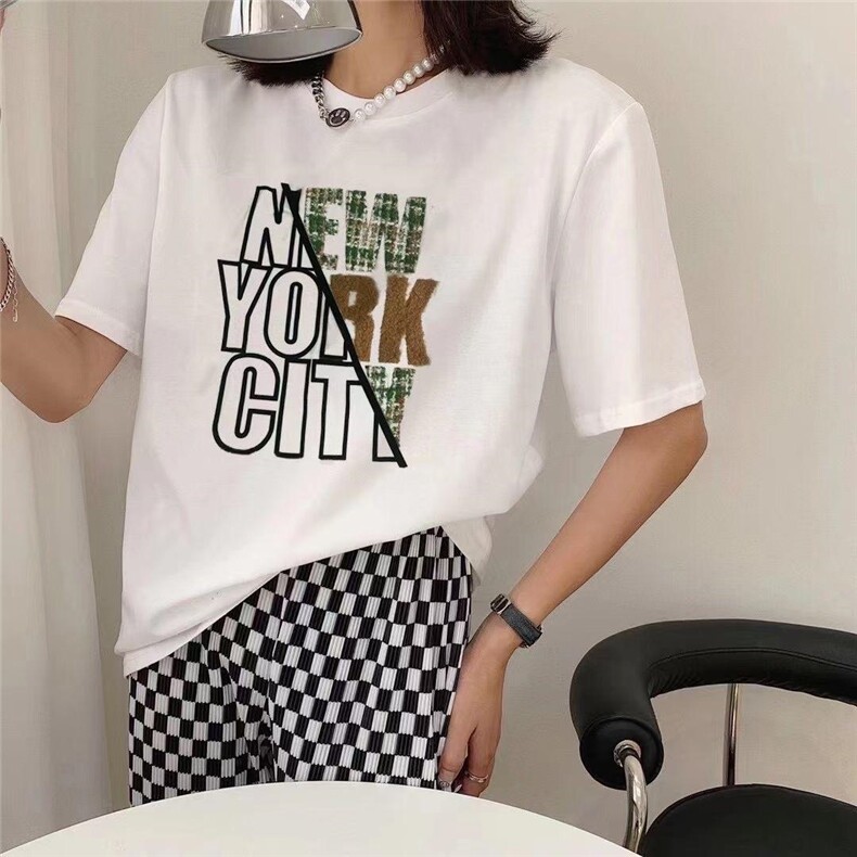 2021/秋/短袖T恤，女装T恤，潘朵拉