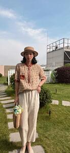 纯苎连衣裙小衫裤子裙子衬衣
时尚风
风淑女风休闲风图片