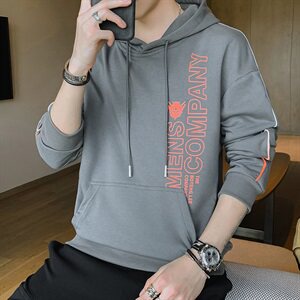 秋季卫衣男连帽潮ins春秋宽松潮流百搭2021新款男士秋装9080图片