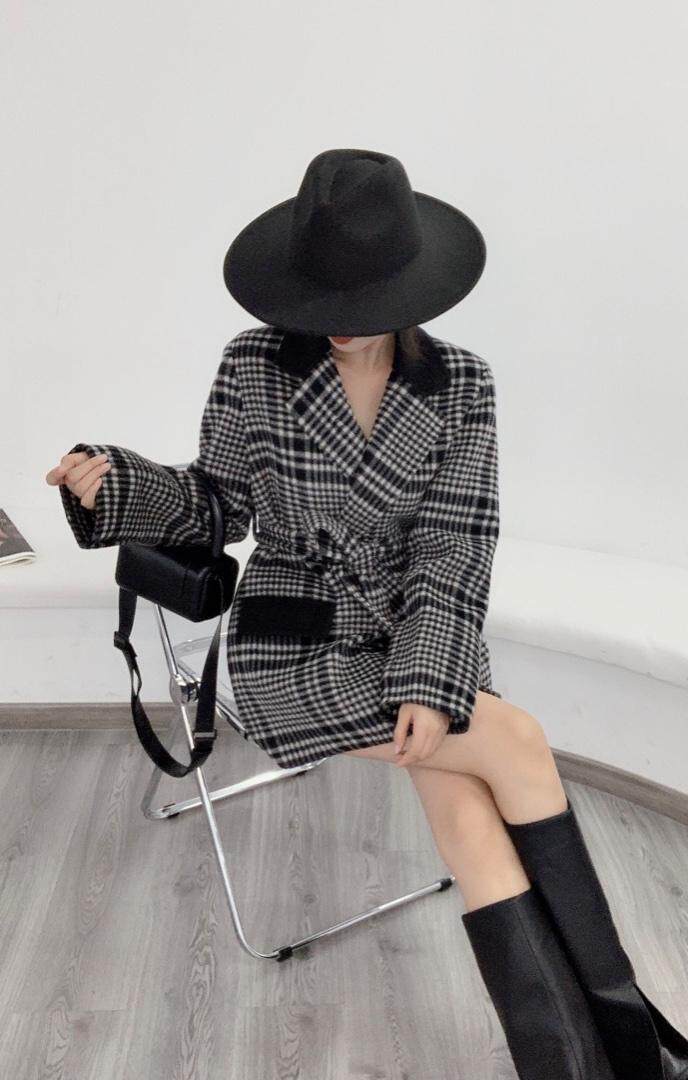 大气复古格子款，其它，新依西阁