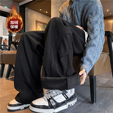 抖音品质拼接结构设计华夫格加厚休闲裤B315-K25900JR-特p45控88，男装休闲裤，电商B315