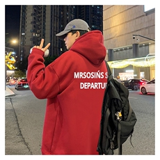 CM187P60加绒P65新品连帽卫衣重磅纯棉大码外套，女装短外套，星座304A-1