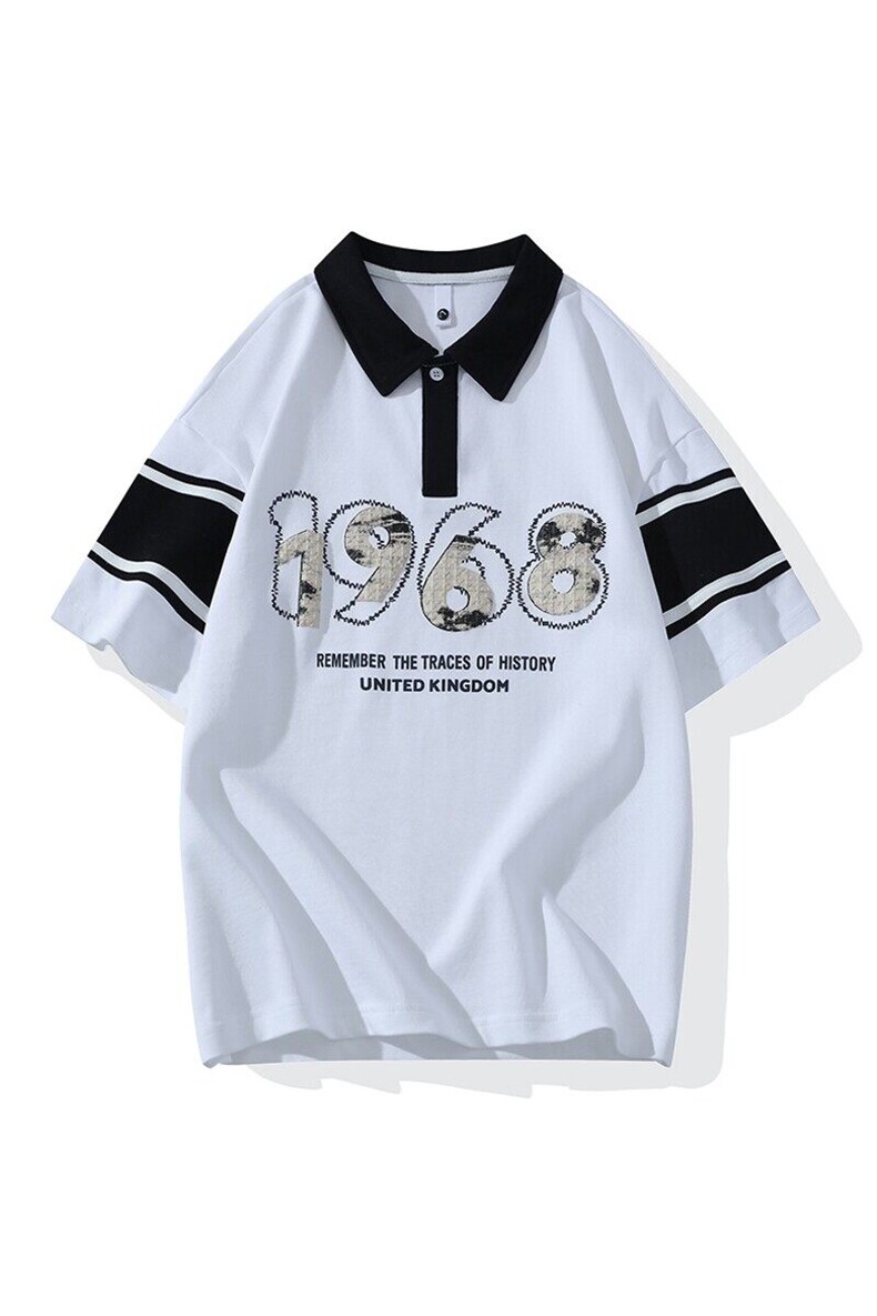 25062-特P40夏季休闲时尚T恤男短袖打底衫学生宽松翻领短袖POLO衫,男装T恤,电商D310B