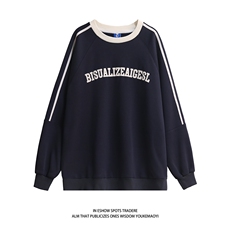 白底20123秋装套头圆领发泡宽松卫衣大码秋季外套男女装S232-P58，女装短外套，电商A233-2