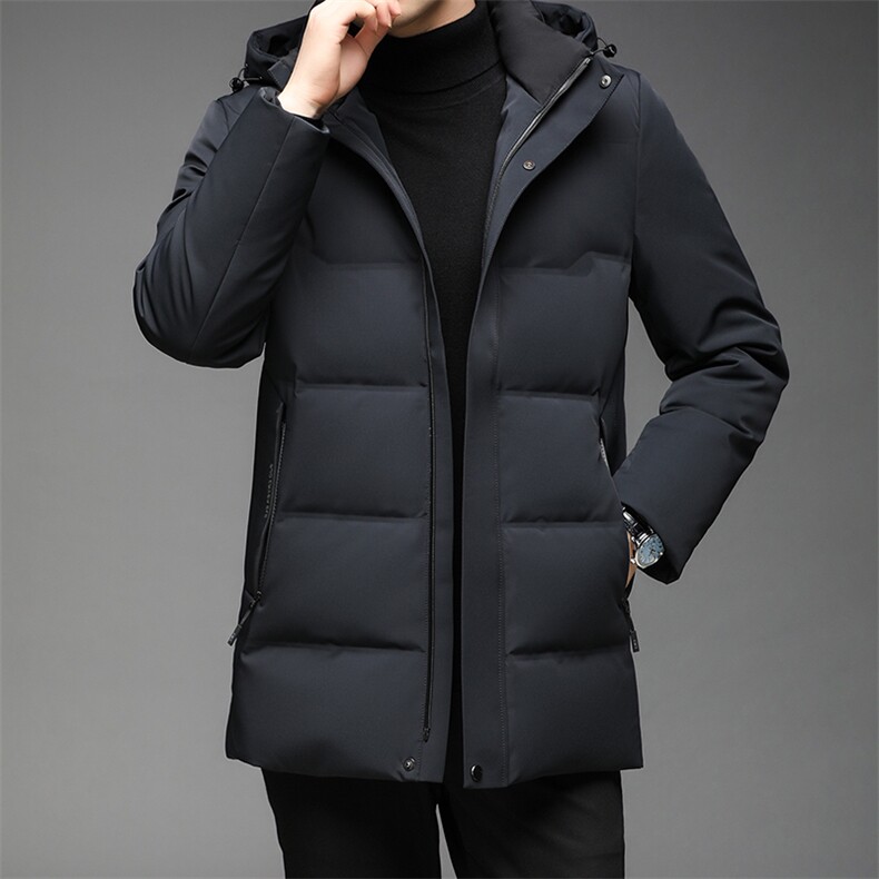 SQY2871冬季男士羽绒服保暖外套修身白鸭绒潮流帅气P306图片
