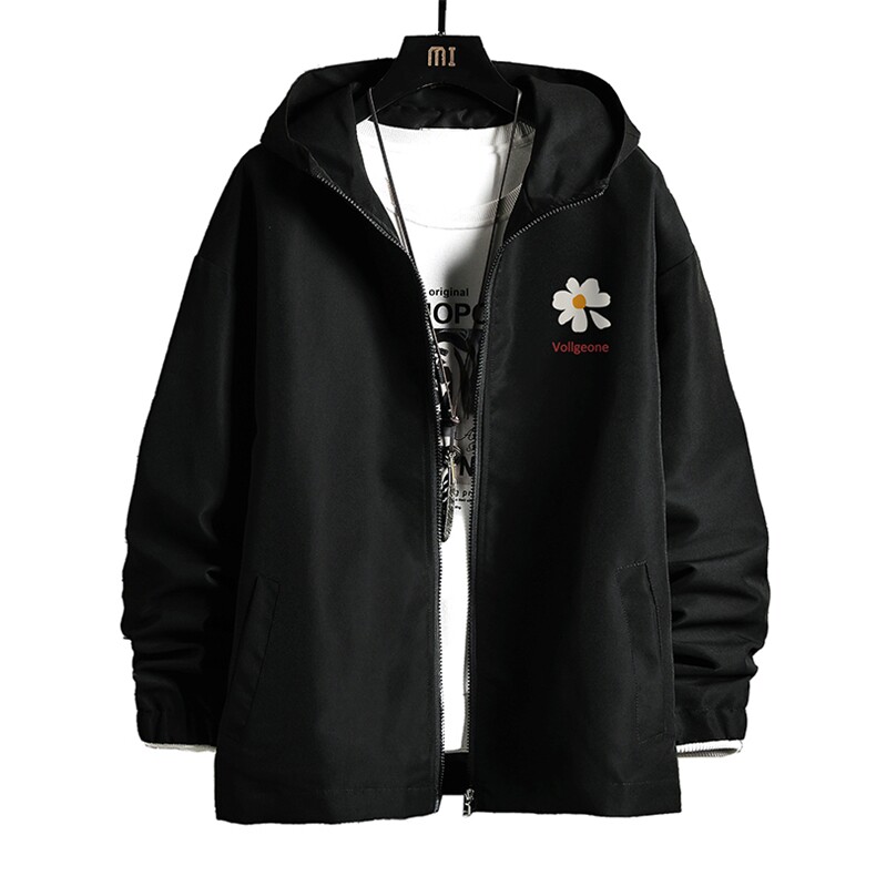JK65059-P45连帽夹克男大码胖子棒球服上衣外套网格挂拍,男装夹克,电商A040A