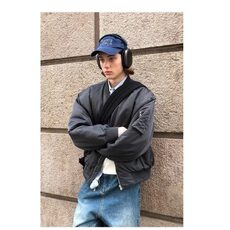 慵懒美式飞行员夹克外套男春秋潮流原宿百搭新款时尚气质文艺简约，男装夹克，星座506A