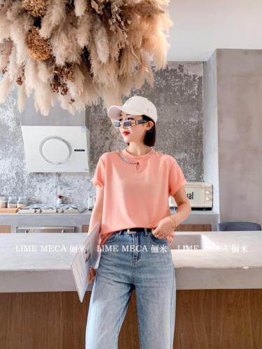 2021新款夏装欧版T恤，女装T恤，Lime meca 俪米