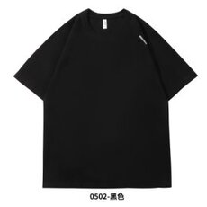 2025年春季青春流行短袖长绒棉双纱纺织男，男装T恤，牛米欧羽绒服工厂店