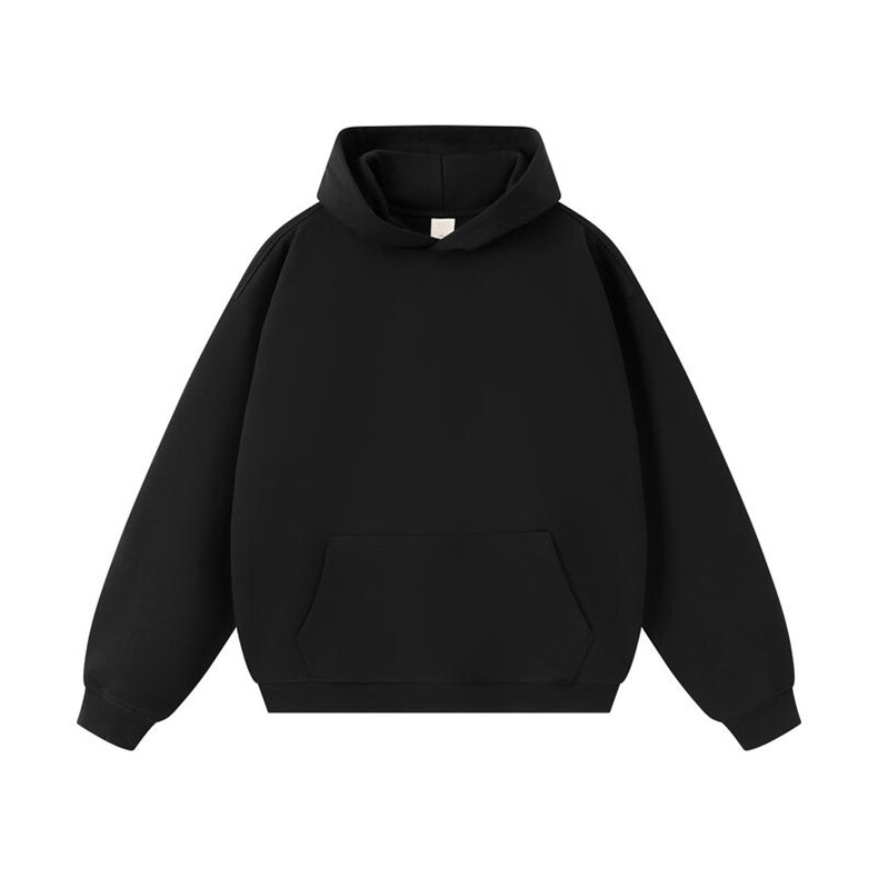 无帽绳版抖音得物高品质二开25秋冬全棉美式连帽卫衣MWS88，男装卫衣，电商A486