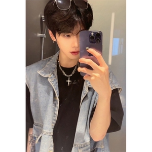 【有货】美式复古工装马甲外套男款高级感坎肩背心8005CC-P45图片